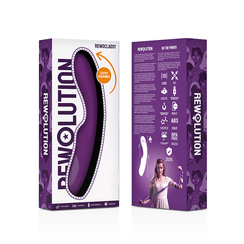 REWOLUTION - REWOCLASSY VIBRADOR FLEXÍVEL