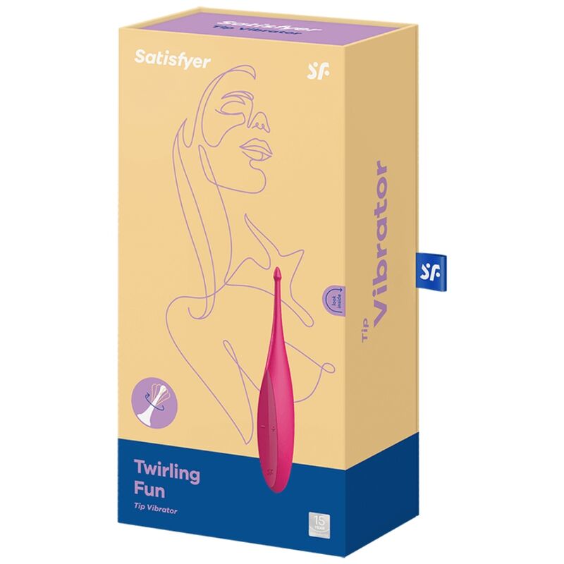 SATISFYER - TWIRLING FUN ESTIMULADOR CLITORIANO ROSA