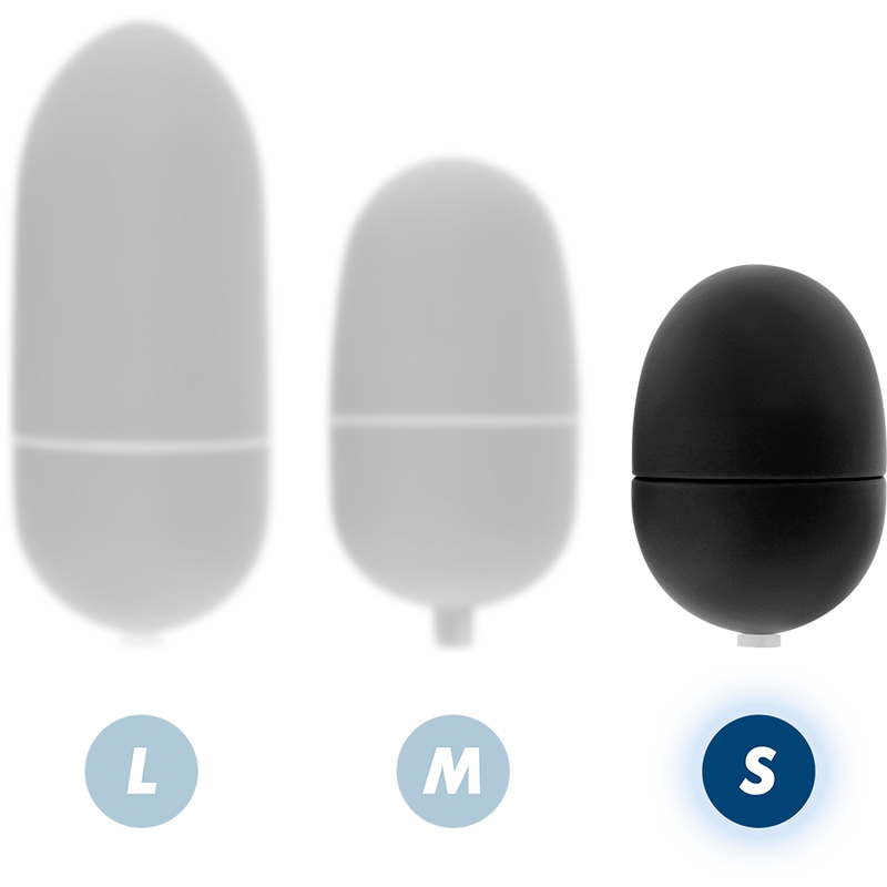 ONLINE - OVO VIBRADOR CONTROLO REMOTO TAMANHO S PRETO