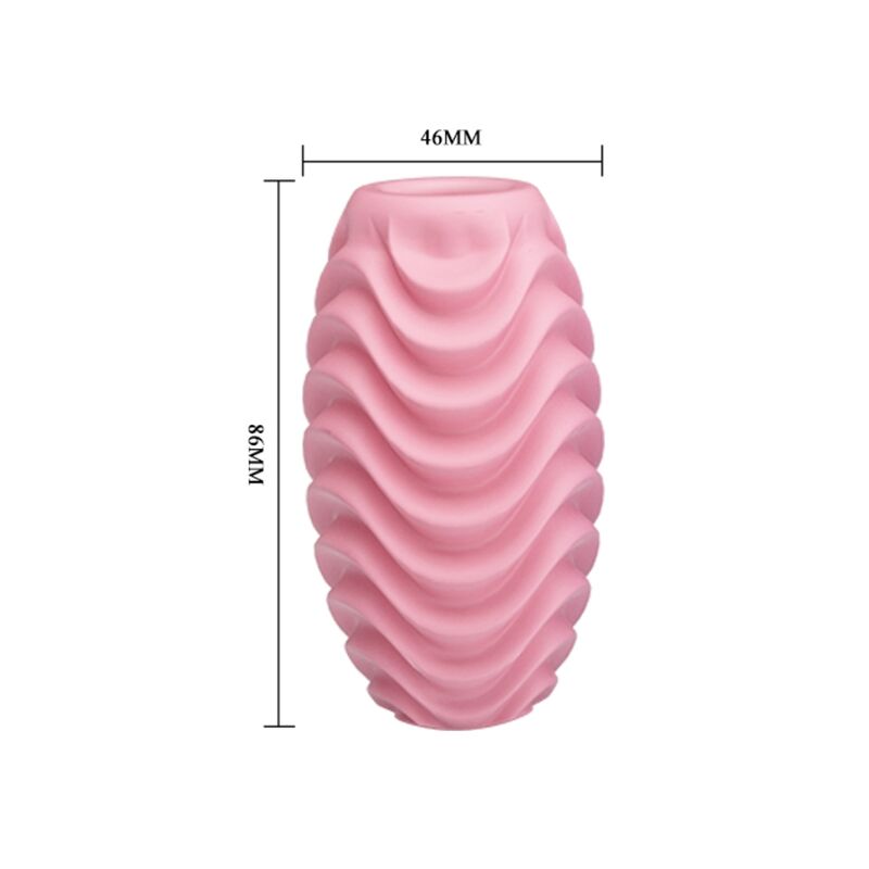 PRETTY LOVE - HUEVO MASTURBADOR DUPLA FACE ROSA