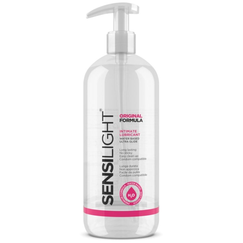 INTIMATELINE - SENSILIGHT FÓRMULA ORIGINAL LUBRIFICANTE A BASE DE ÁGUA 500 ML