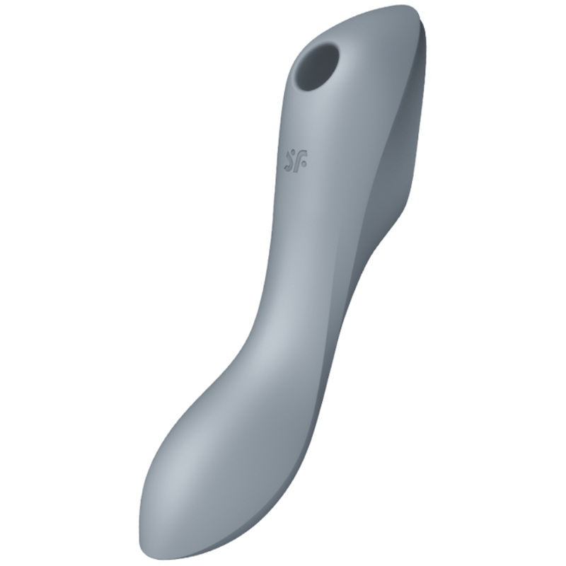 SATISFYER - CURVY TRINITY 3 ESTIMULADOR E VIBRADOR CINZA