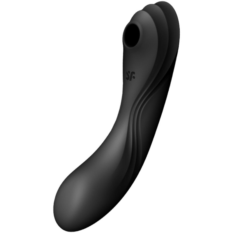 SATISFYER - CURVY TRINITY 4 ESTIMULADOR E VIBRADOR PRETO