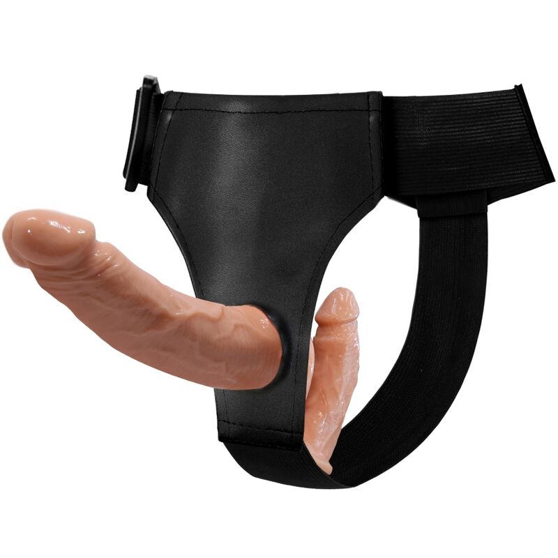 BAILE - ULTRA PASSIONATE ARNÊS COM DILDOS DUPLOS