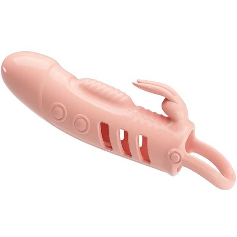 PRETTY LOVE - SLOANE CAPA PARA PÊNIS RABBIT NATURAL