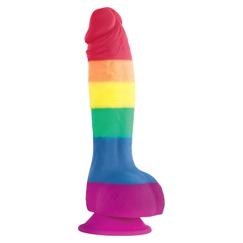 PRIDE - DILDO BANDEIRA LGBT 15 CM