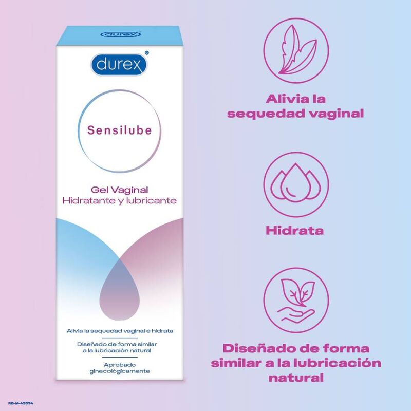 Durex Sensilube Gel Lubricante Hidratante 40 Ml