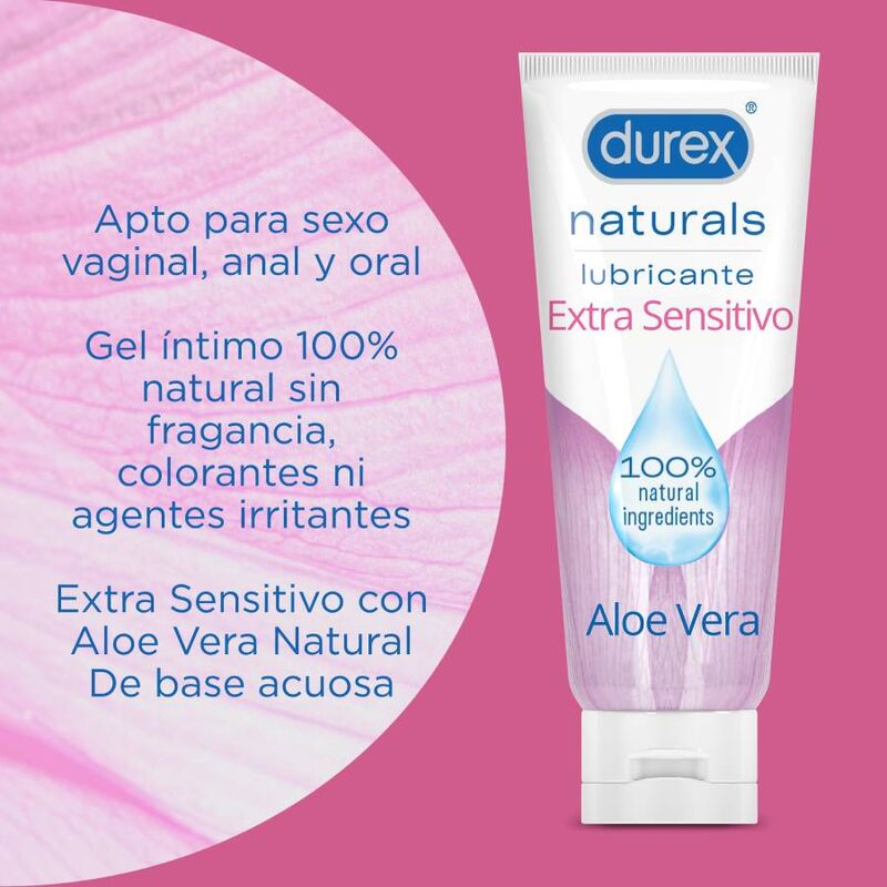 Durex Lubricante Naturals Extra Sensível 100 Ml