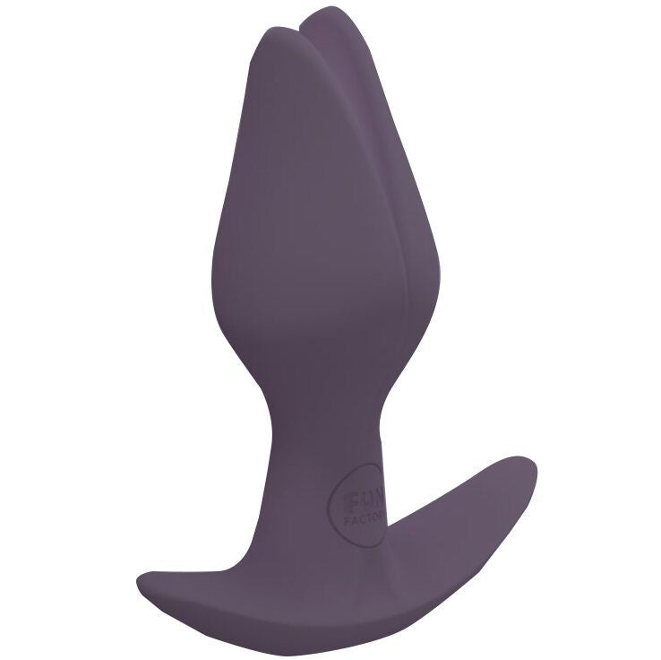 FUN FACTORY - BOTINES FEMENINOS - PLUG ANAL ANAL - COLOR GRIS OSCURO