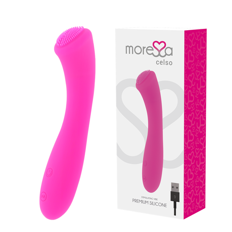 MORESSA - CELSO ESTIMULADOR DUO PONTO G E CHÃO PÉLVICO PREMIUM SILICONE RECARREGÁVEL - Sex Shop Sexy