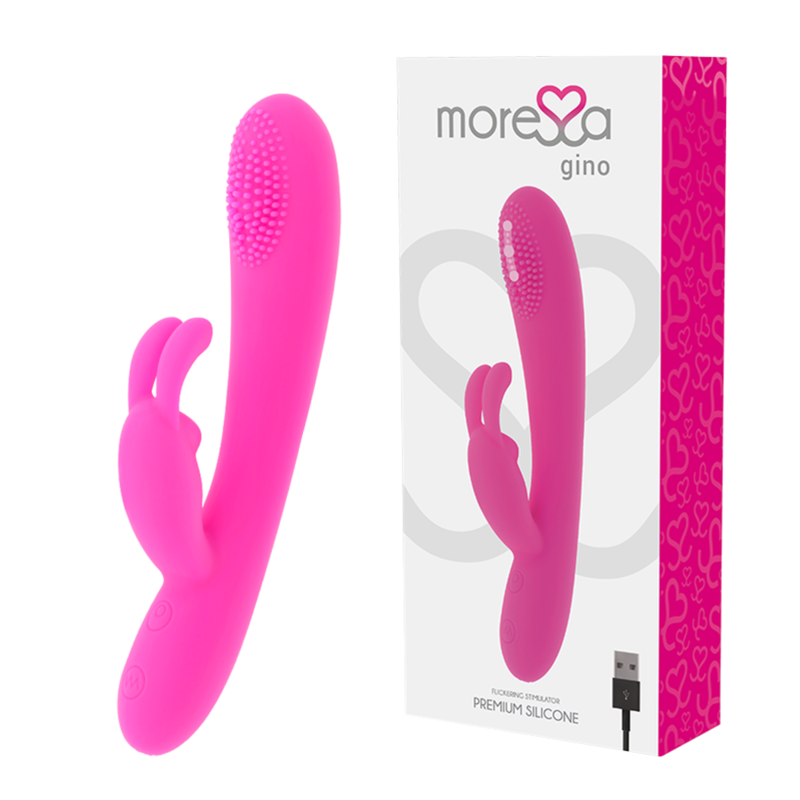 MORESSA - GINO TICKLING VAGINAL PREMIUM SILICONE RECARREGÁVEL - Sex Shop Sexy