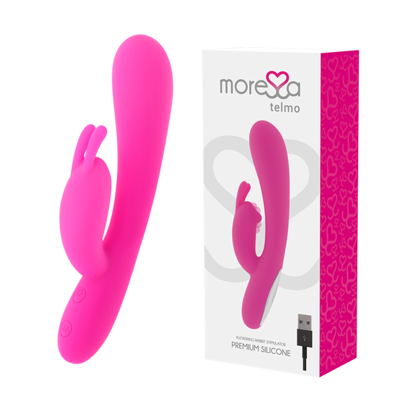 MORESSA - TELMO TICKLING CLITORIANO PREMIUM SILICONE RECARREGÁVEL - Sex Shop Sexy