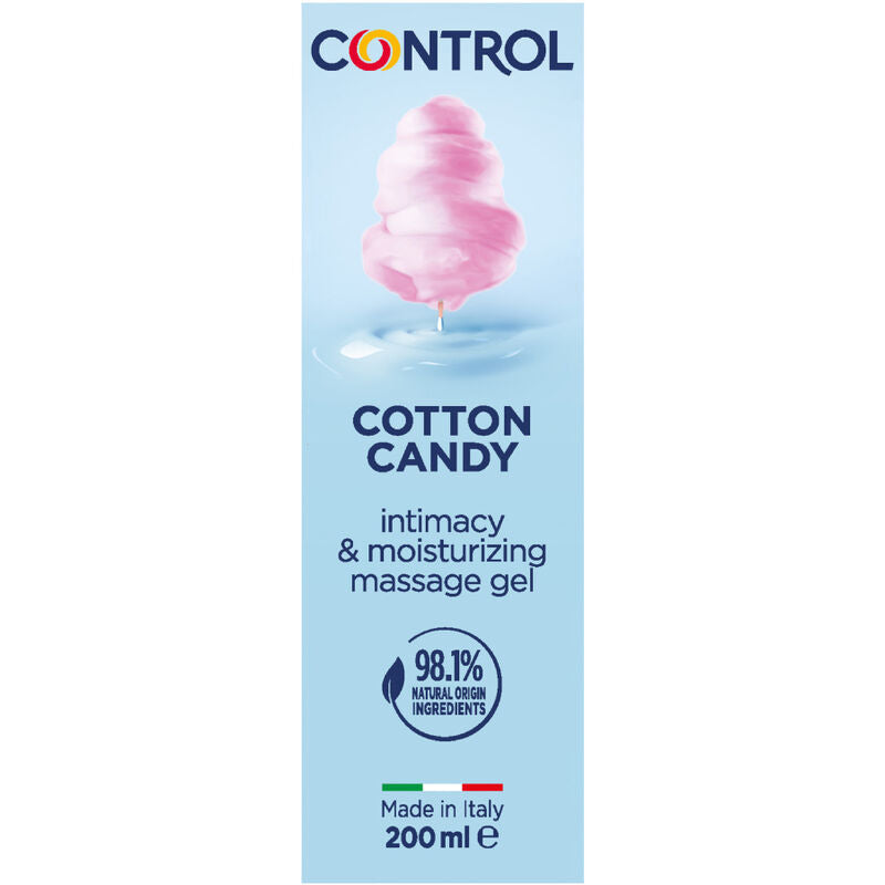 Control - Gel De Masaje Algodão Doce 3 Em 1 200 Ml