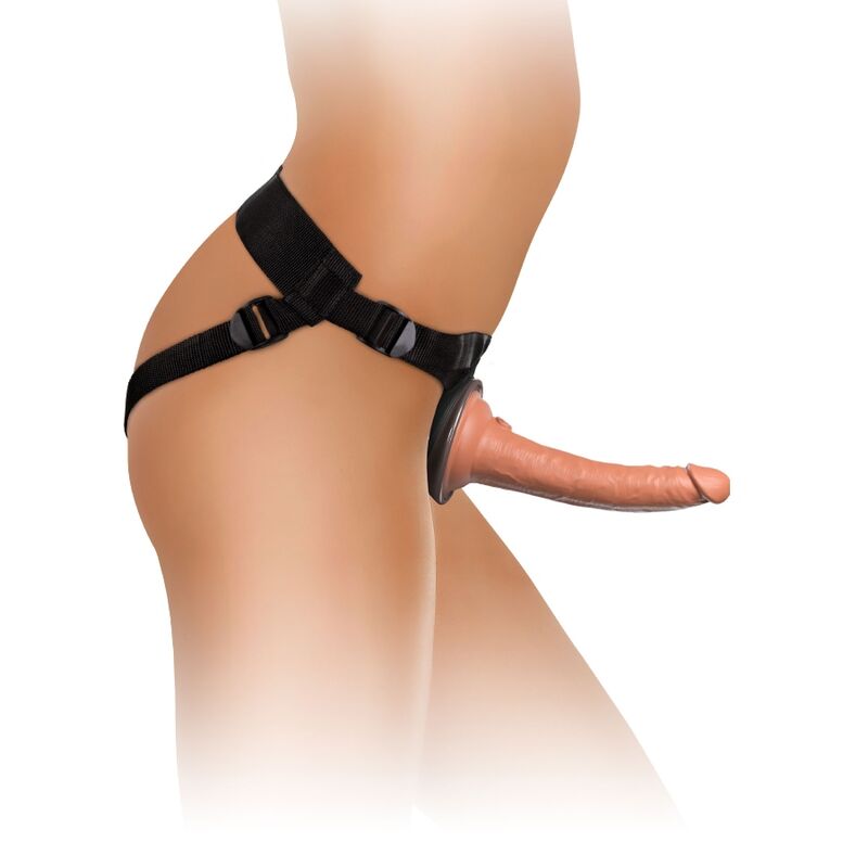 KING COCK - ÉLITE ARNÊS AJUSTÁVEL CONFORTÁVEL COM DILDO 17.8 CM