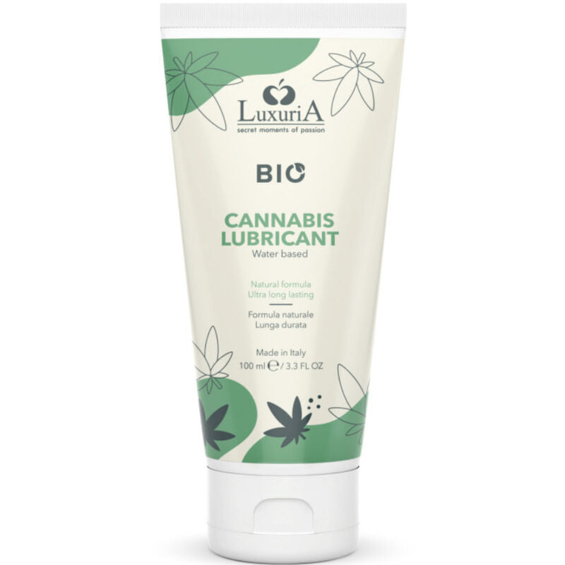 INTIMATELINE - LUXÚRIA LUBRIFICANTE A BASE DE ÁGUA BIO CANNABIS 100 ML