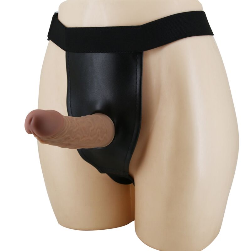 PRETTY LOVE - HARNESS BRIEFS COM DILDO INCLUÍDO