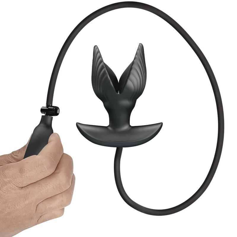 PRETTY LOVE - PLUG ANAL INSUFLÁVEL & RECARREGÁVEL