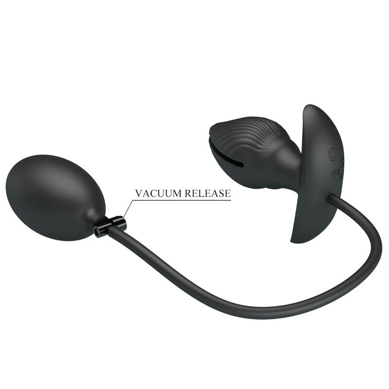 PRETTY LOVE - PLUG ANAL INSUFLÁVEL & RECARREGÁVEL