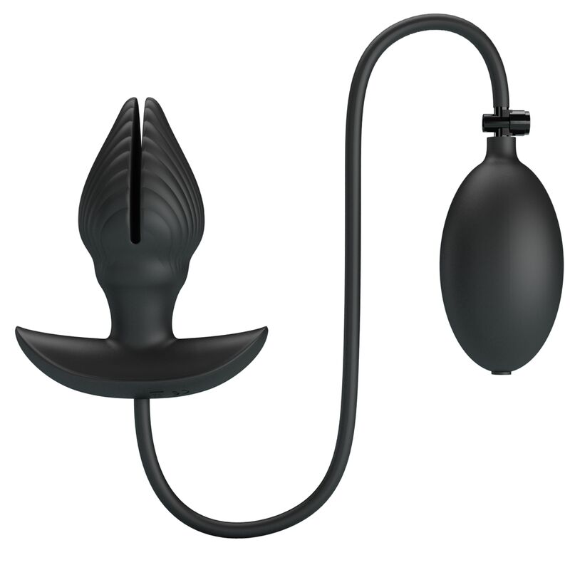 PRETTY LOVE - PLUG ANAL INSUFLÁVEL & RECARREGÁVEL
