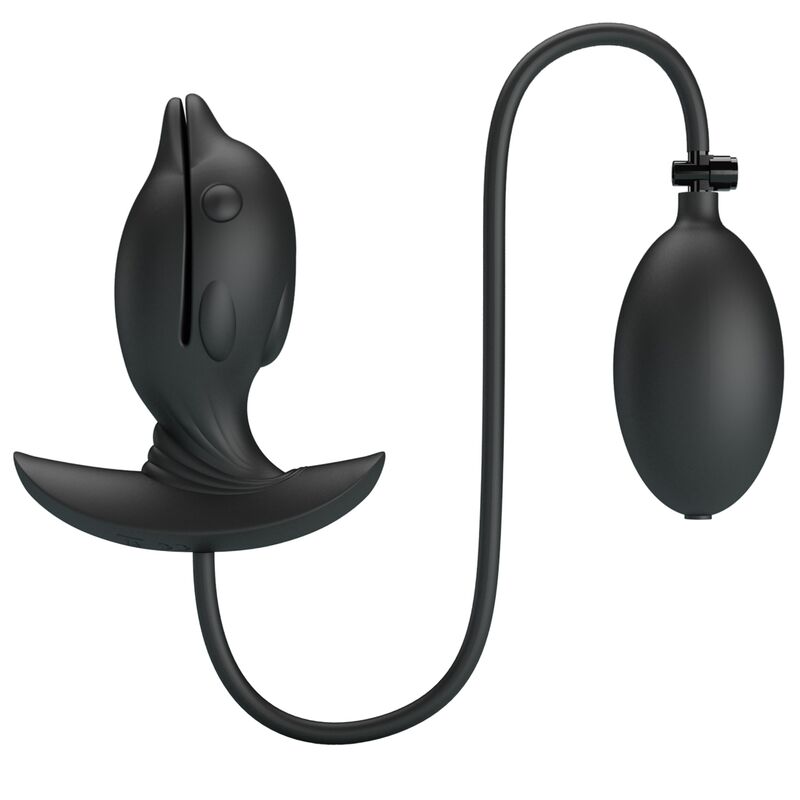 PRETTY LOVE - PLUG ANAL DELFIN INSUFLÁVEL & RECARREGÁVEL