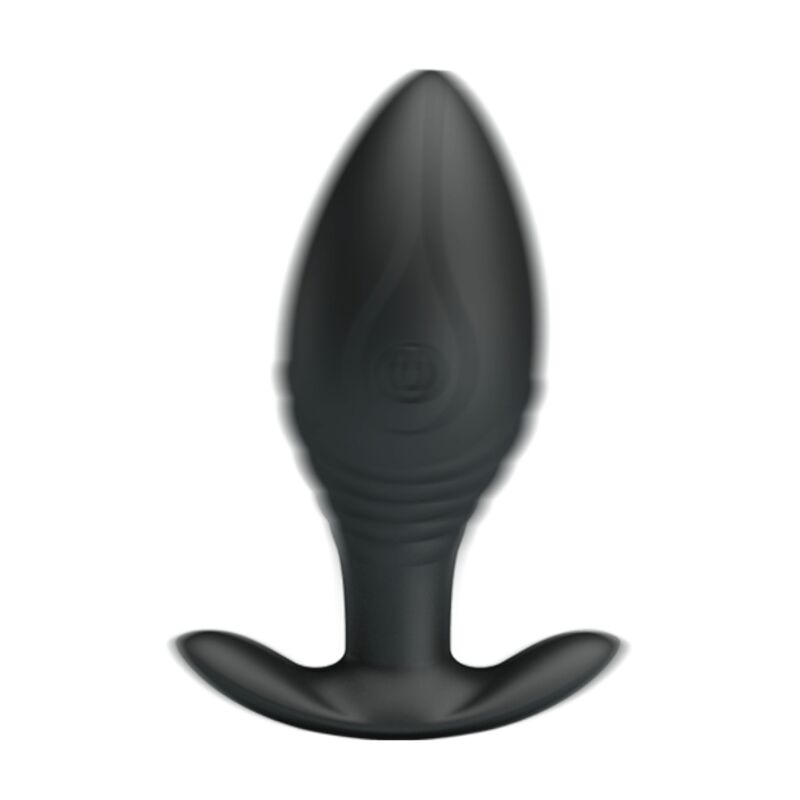 Pretty Love - Vibrador Recarregável Regina Plug Anal Negro