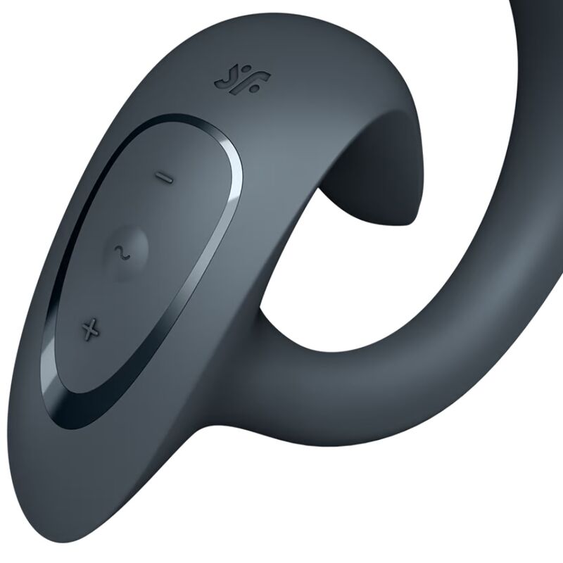 SATISFYER - G FOR GODDESS 1 VIBRADOR RABBIT CINZENTO ESCURO