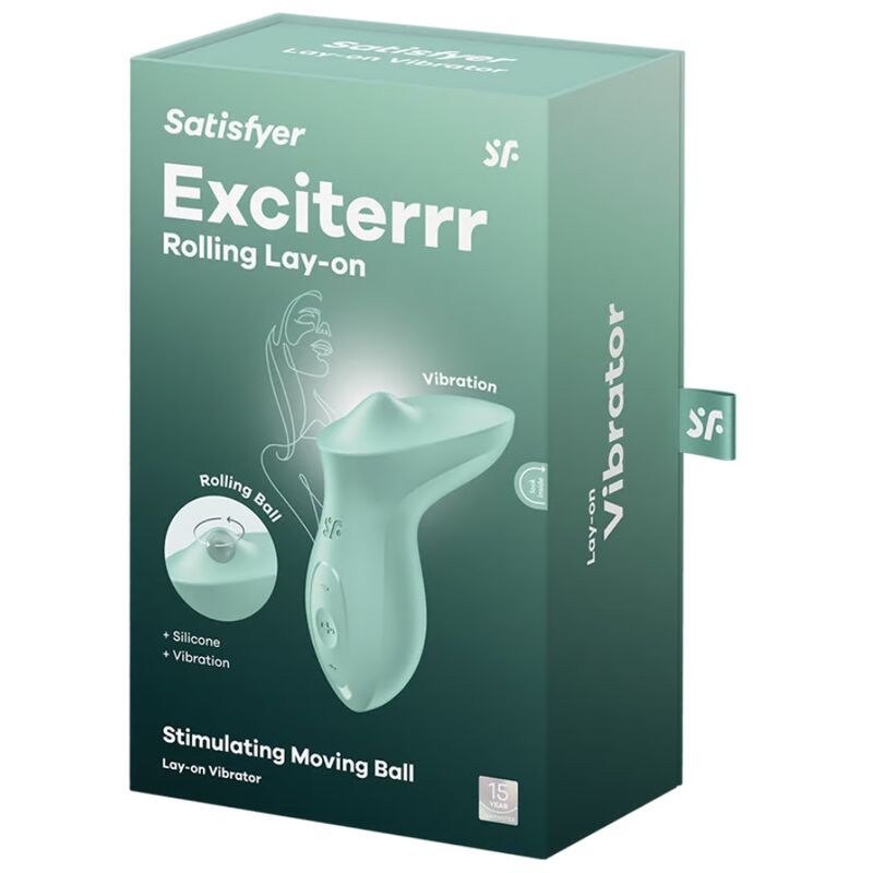 SATISFYER - EXCITERRR VIBRADOR LAY-ON CLITÓRIS MENTA