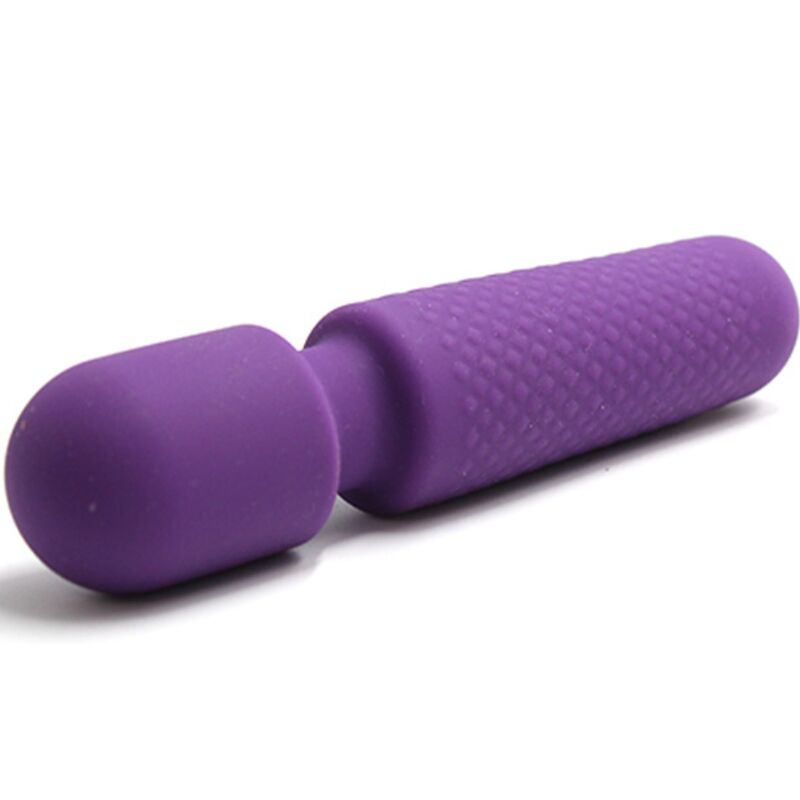 ARMONY - TU MASAJEADOR MÁGICO E VIBRADOR RECARREGÁVEL 10 VIBRAÇÕES VARINHA PONTOS ROXO