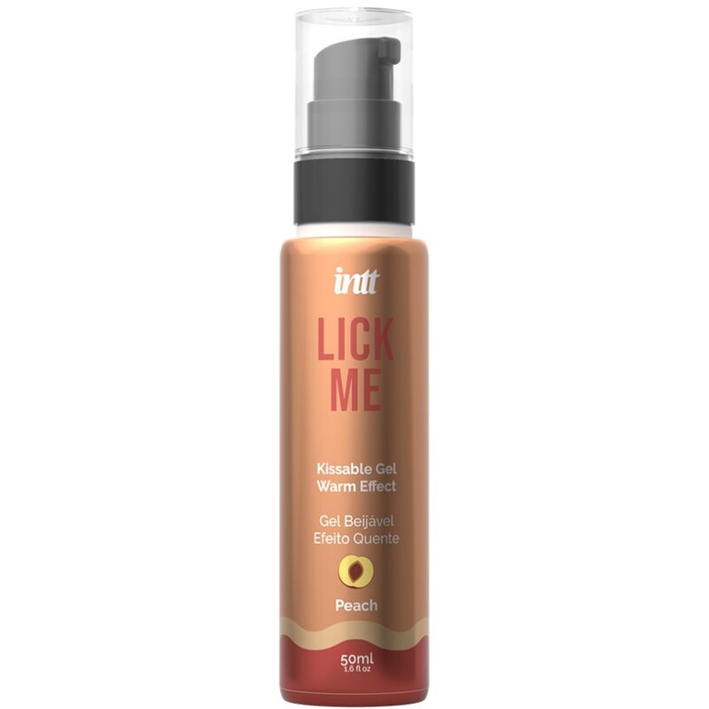 INTT - LICK ME PEACH GEL COMESTÍVEL EFEITO QUENTE