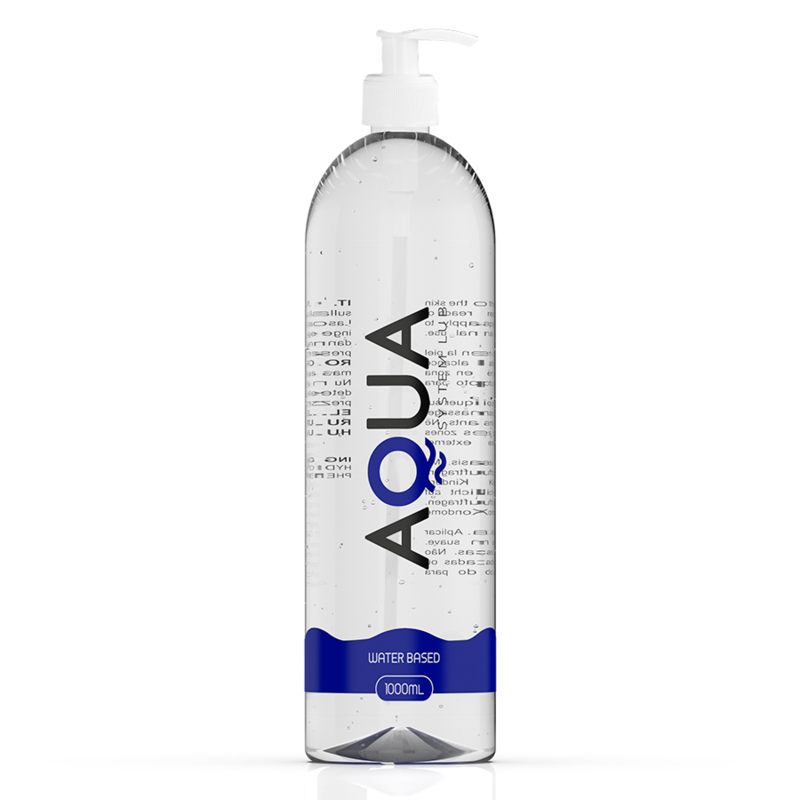 AQUA CALIDAD - LUBRIFICANTE A BASE DE ÁGUA 1000 ML