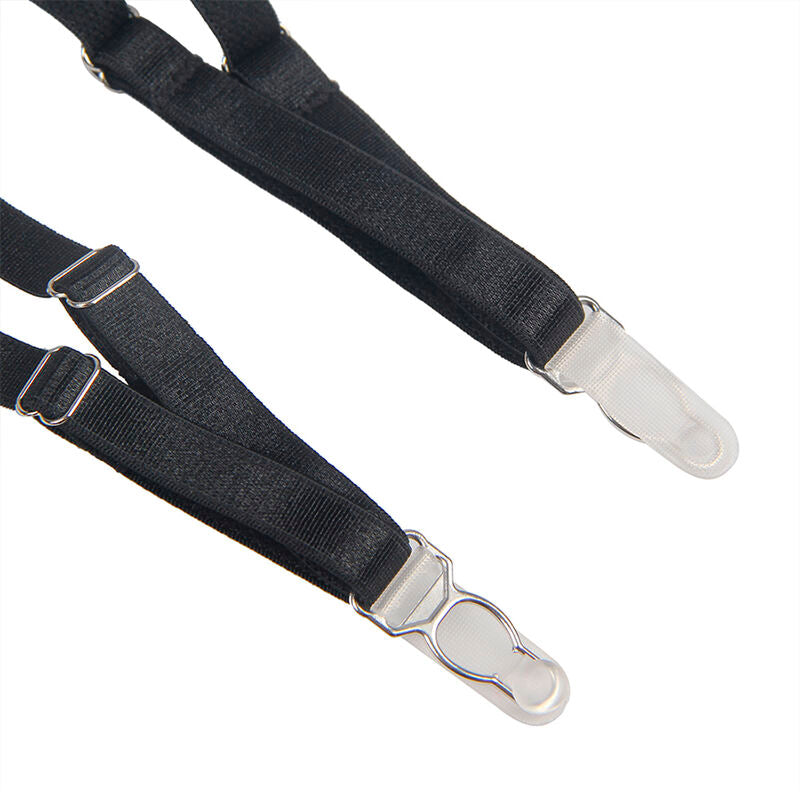 Subblime - 954147 Body Con Cinta Liga Negra S/M