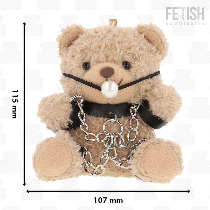 FETISH SUBMISSIVE - FOZZIE URSO DE PELUCHE BDSM MODELO 3