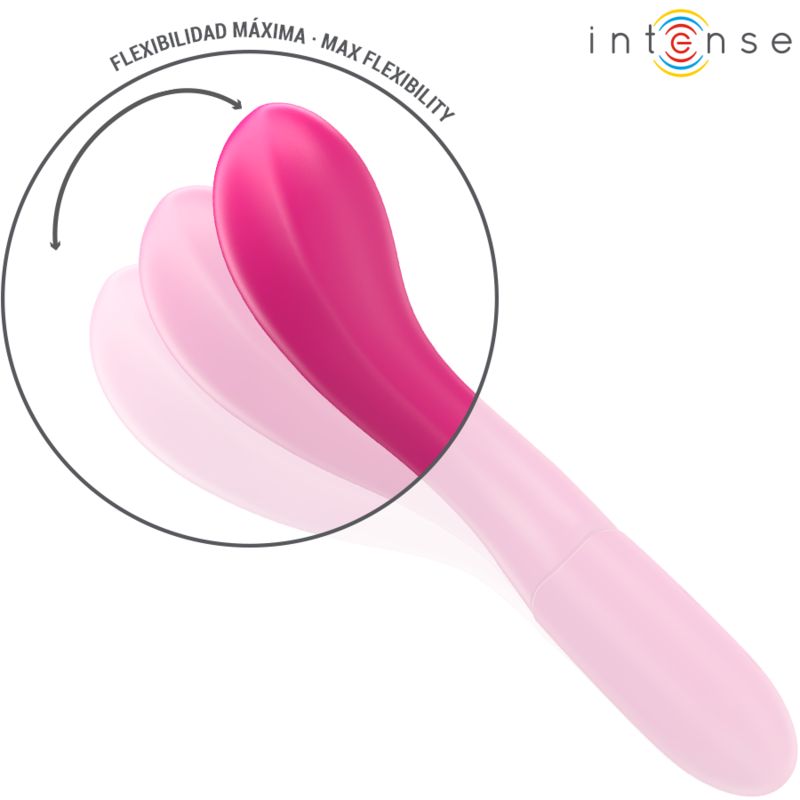 Intenso - Lisette Vibrador 19 Cm Flexível 10 Vibrações Rosa