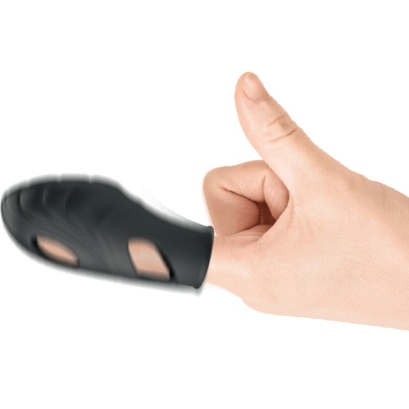 Pretty Love - Lich Silicone Dedo Vibrador Negro