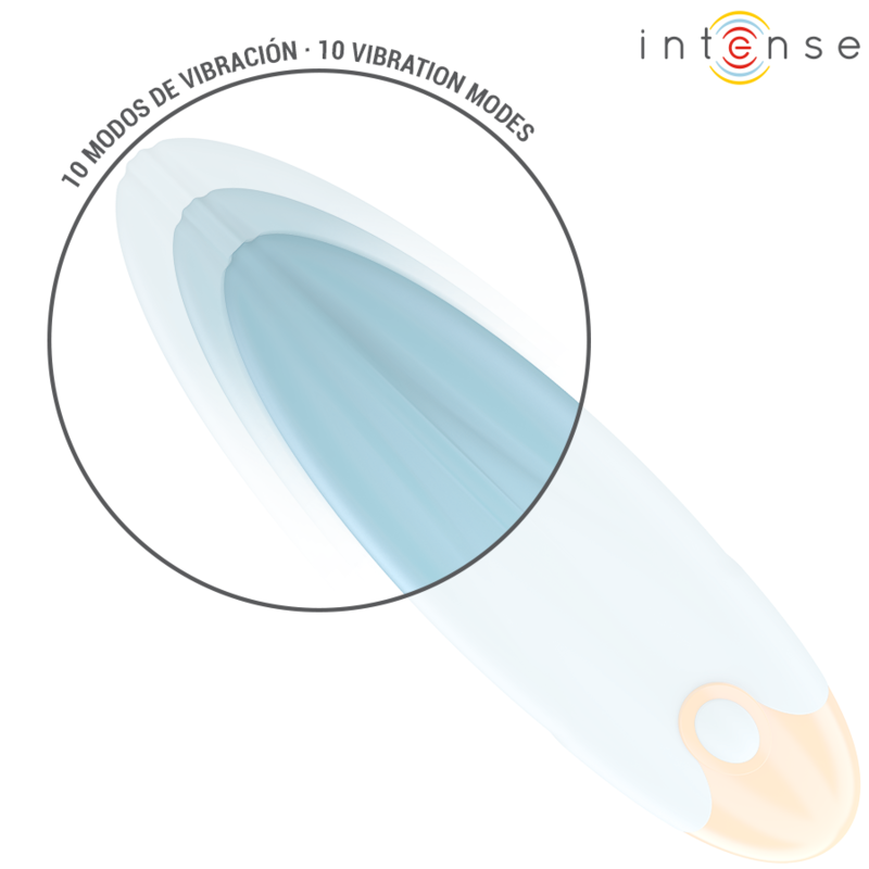 INTENSE - MIKE BALA VIBRATÓRIA 10 VIBRAÇÕES AZUL