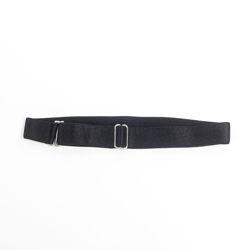 SUBBLIME - 955380 VESTIDO COM ALÇAS EM COURO PRETO L/XL