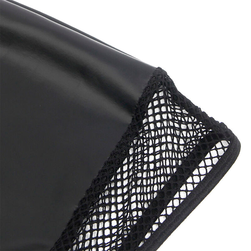 SUBBLIME - 955472 VESTIDO COM DECOTE HALTER E TRANSPARÊNCIAS PRETO S/M