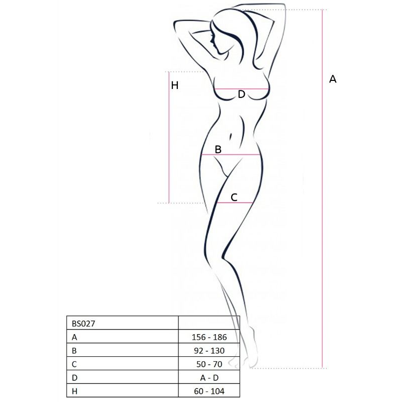 PASSION - BODYSTOCKING MULHER BS027 ESTILO VESTIDO BRANCO TAMANHO ÚNICO - Sex Shop Sexy