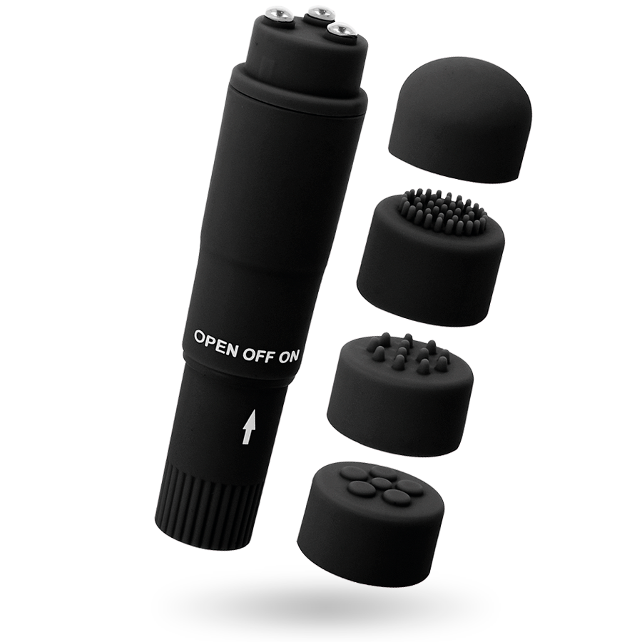 GLOSSY - POCKET KURT ESTIMULADOR PRETO