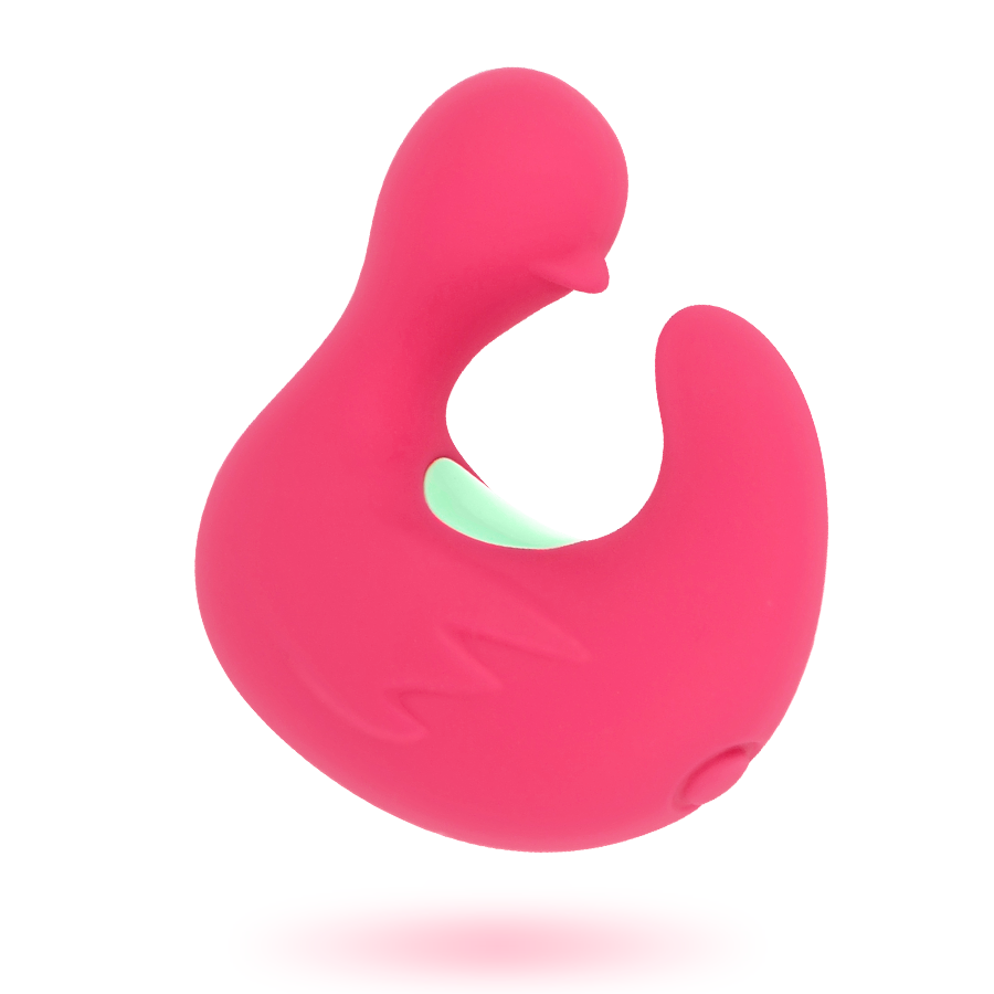 HAPPY LOKY - DEDAL PATO ESTIMULADOR EM SILICONE RECARREGÁVEL DUCKYMANIA
