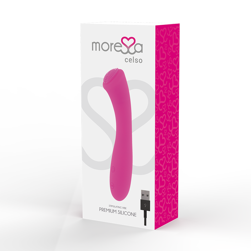 MORESSA - CELSO ESTIMULADOR DUO PONTO G E CHÃO PÉLVICO PREMIUM SILICONE RECARREGÁVEL - Sex Shop Sexy
