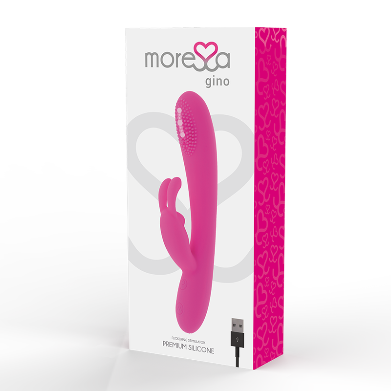 MORESSA - GINO TICKLING VAGINAL PREMIUM SILICONE RECARREGÁVEL - Sex Shop Sexy