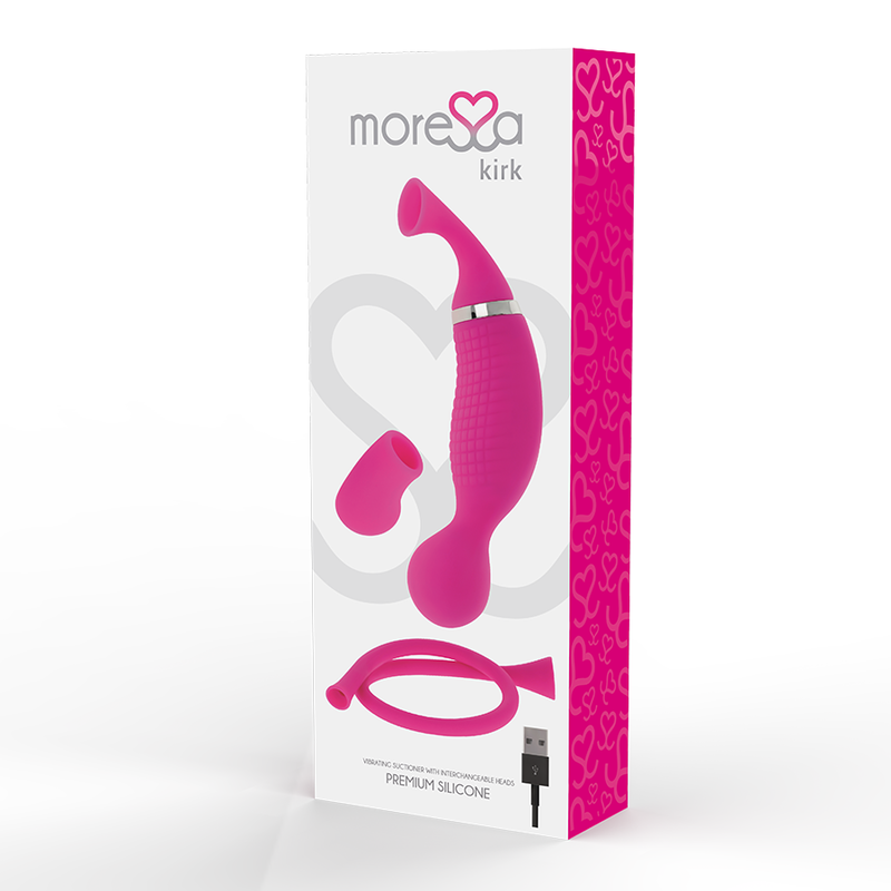 MORESSA - KIRK DUO ONDAS ESTIMULADORAS + ESTIMULADOR MULTI-FUNÇÕES PREMIUM SILICONE RECARREGÁVEL - Sex Shop Sexy