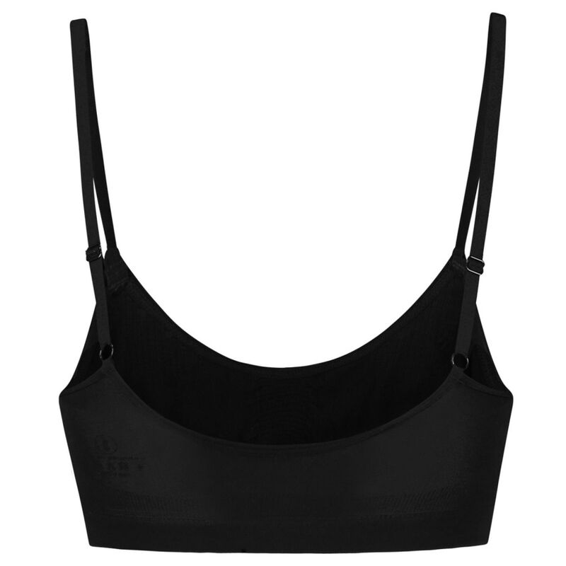 BYE-BRA - MEDIUM CONTROL SOUTIEN SEM COSTURAS PRETO TAMANHO XL