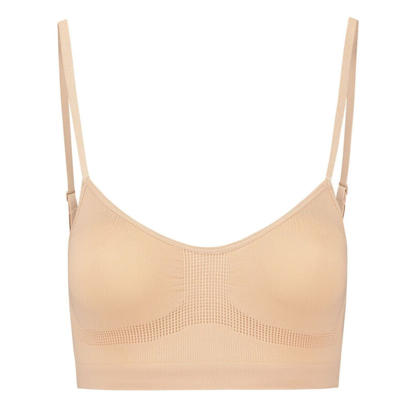 BYE-BRA - MEDIUM CONTROL SOUTIEN SEM COSTURAS PRETO TAMANHO XL
