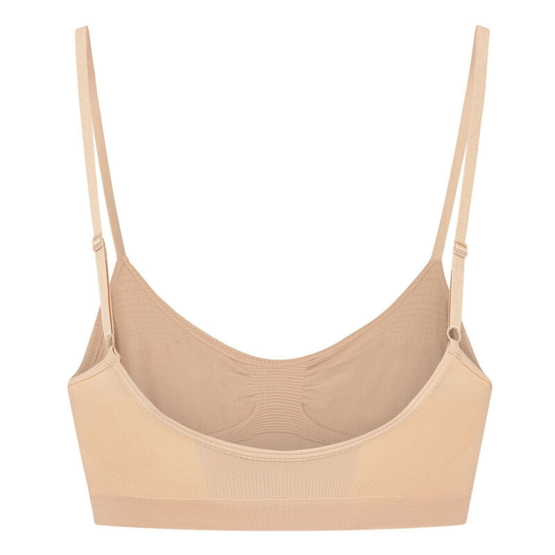 BYE-BRA - MEDIUM CONTROL SOUTIEN SEM COSTURAS PRETO TAMANHO XL