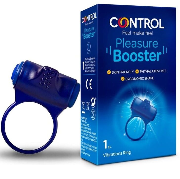CONTROL - ANILLO VIBRADOR DE REFUERZO DE PLACER