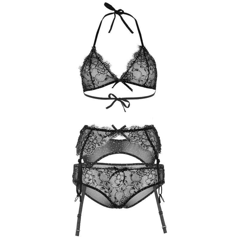 LEG AVENUE - CONJUNTO DE TRES PIEZAS SHINNY M