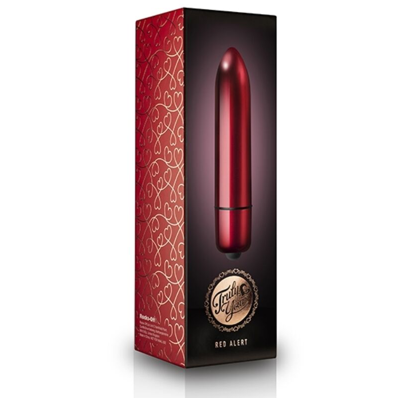 Rocks-Off - Verdadeiramente Seu RO-120 00 Bala Vibratoria de Alerta Vermelho