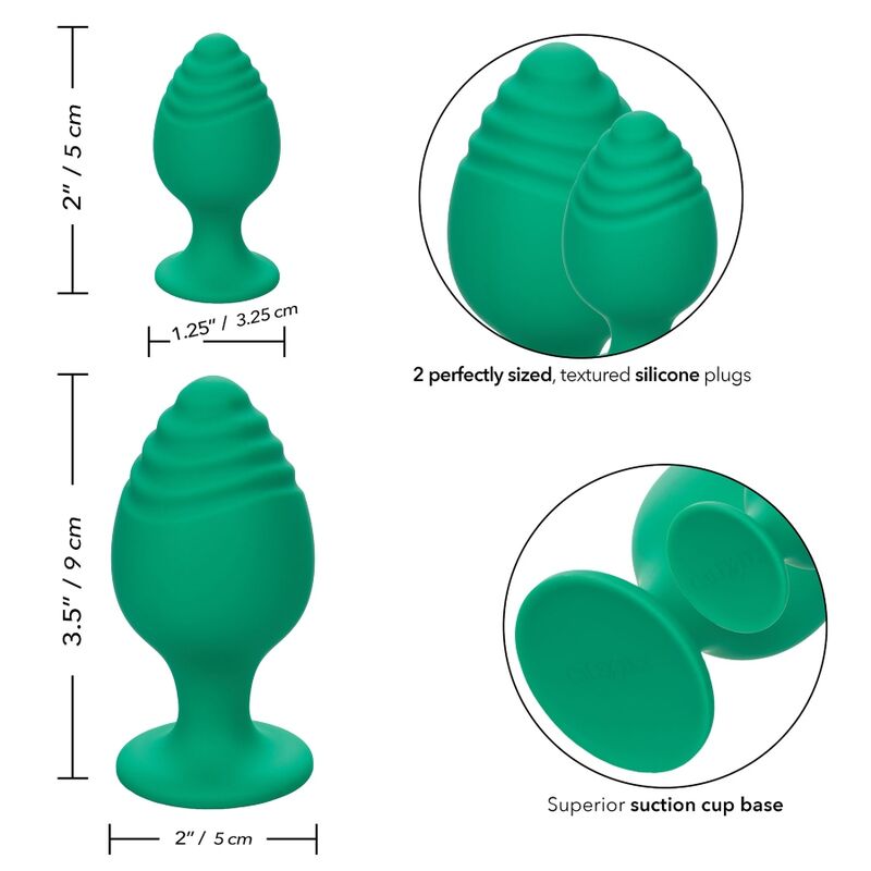 CALEXOTICS - PLUG ANAL CHEEKY VERDE